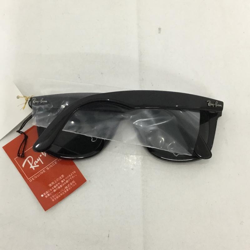 レイバン Ray-Ban めがね・サングラス サングラス RB2140-F WAYFARER カラーレンズ ケース付き ロゴ、文字 黒 / ブラック / メンズ USED 古着 中古 10129417