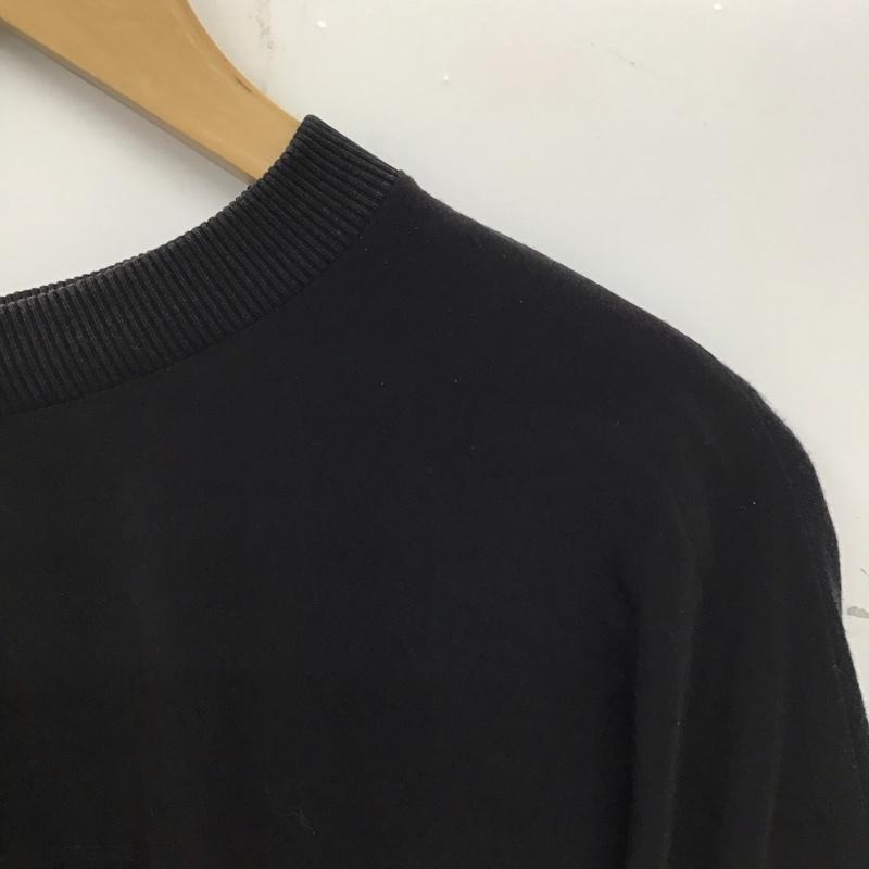 ザラ ZARA TRAFALUC カットソー 長袖 長袖カットソー 無地カットソー クルーネック S 無地 黒 / ブラック / レディース USED 古着 中古 10136460