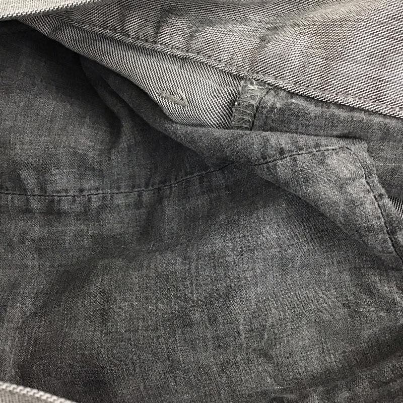 バーバリーブラックレーベル BURBERRY BLACK LABEL パンツ スラックス スラックス スリムパンツ カジュアルパンツ ストレッチパンツ 無地 灰 / グレー / メンズ USED 古着 中古 10135833