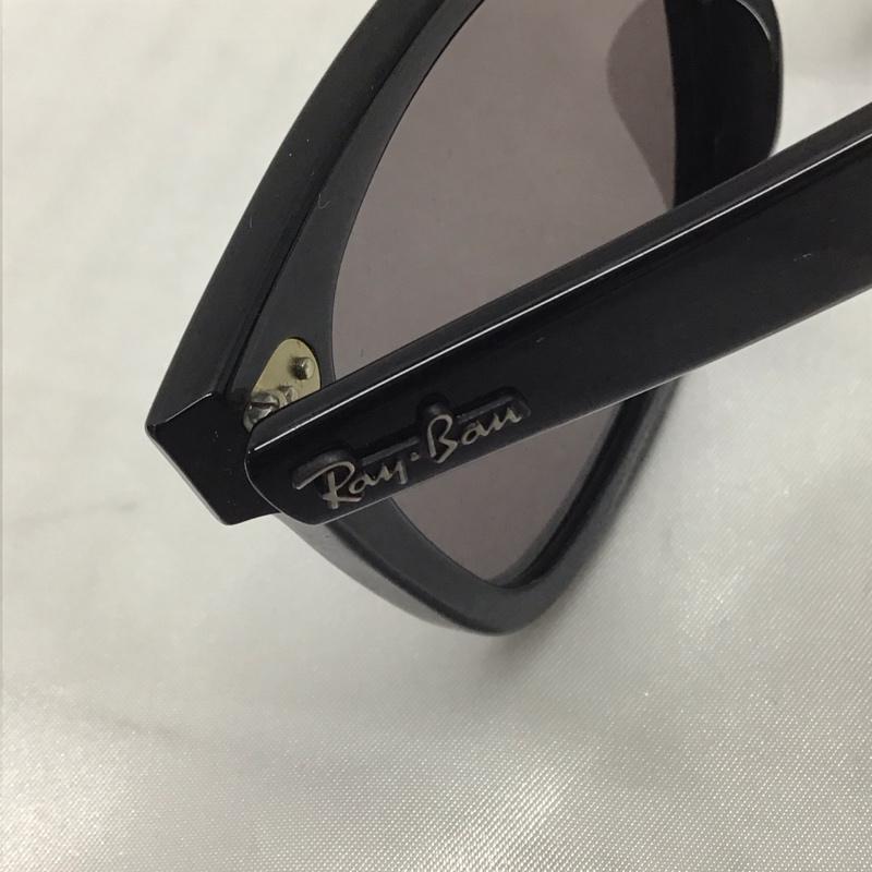 レイバン Ray-Ban めがね・サングラス サングラス RB2140-F 901 WAYFARER ロゴ、文字 黒 / ブラック / メンズ USED 古着 中古 10113371