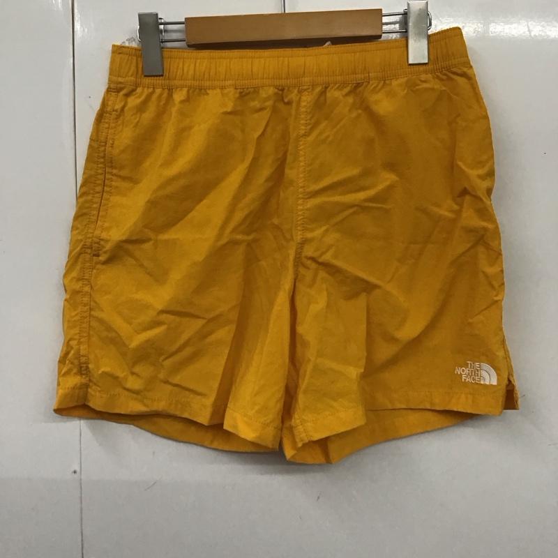 ザノースフェイス THE NORTH FACE パンツ ショートパンツ NB42051 バーサタイルショーツ ハーフパンツ ショートパンツ カジュアルパンツ スポーツウェア M ロゴ、文字 黄 / イエロー / メンズ USED 古着 中古 10124006