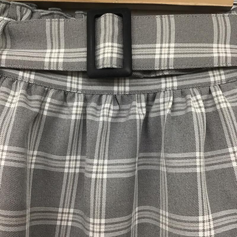 アクシーズファム axes femme スカート ひざ丈スカート M チェック マルチカラー / マルチカラー / レディース USED 古着 中古 10129295