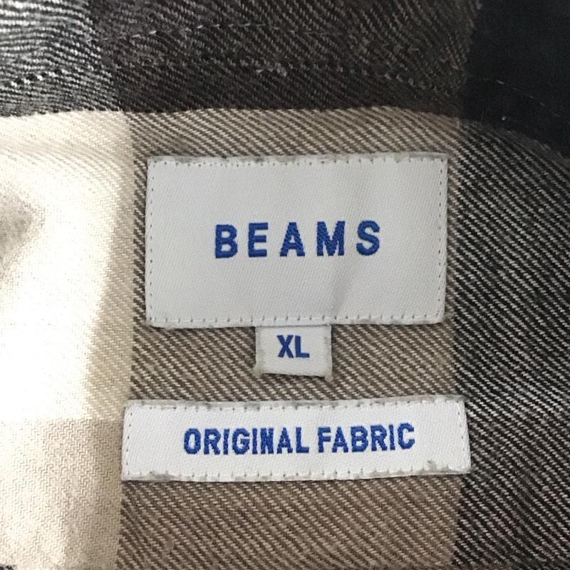 ビームス BEAMS シャツ、ブラウス 長袖 長袖シャツ カラーシャツ ポケットシャツ 長袖カットソー チェックシャツ XL チェック マルチカラー / マルチカラー /  メンズ USED 古着 中古 10110788