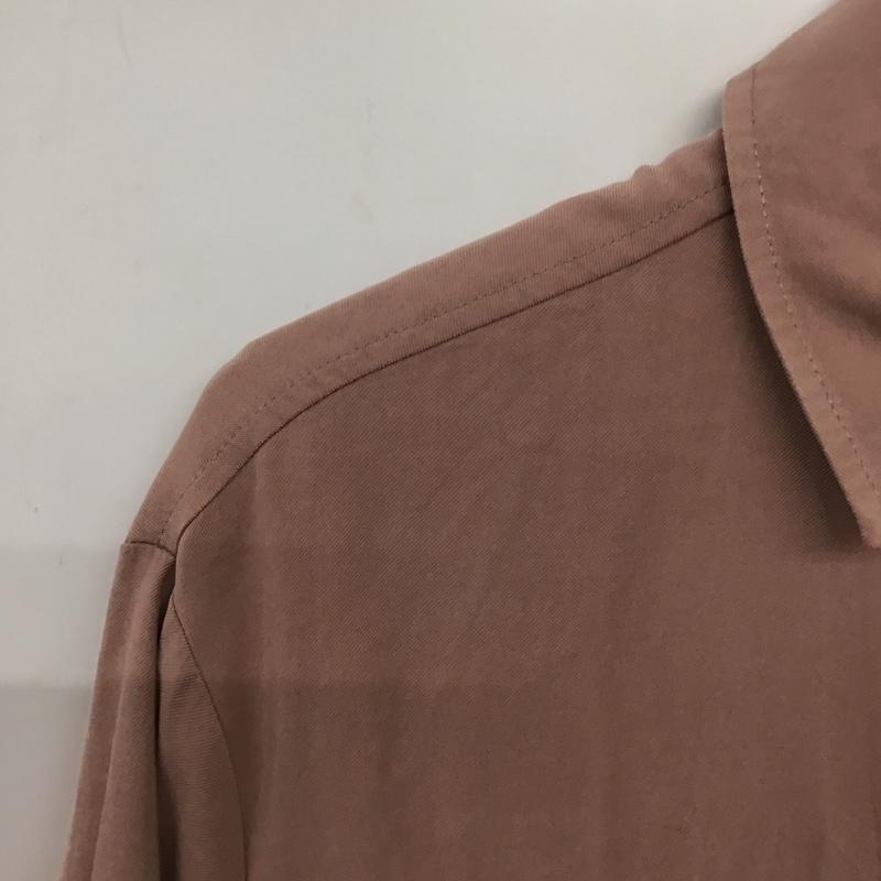 ザラ ZARA ジャケット、上着 ジャケット、ブレザー 7102 224 646 シャツジャケット ロング丈 S 無地 桃 / ピンク / レディース USED 古着 中古 10139236