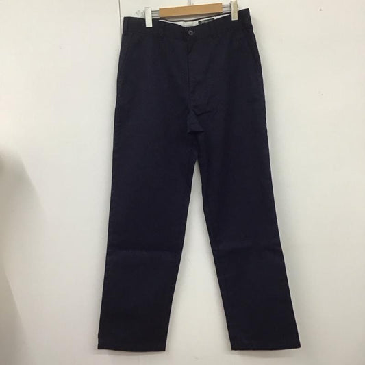 オシュコシュ OSHKOSH パンツ チノパン チノパン ワイドパンツ カジュアルパンツ 33インチ 無地 紺 / ネイビー /  メンズ USED 古着 中古 10125472