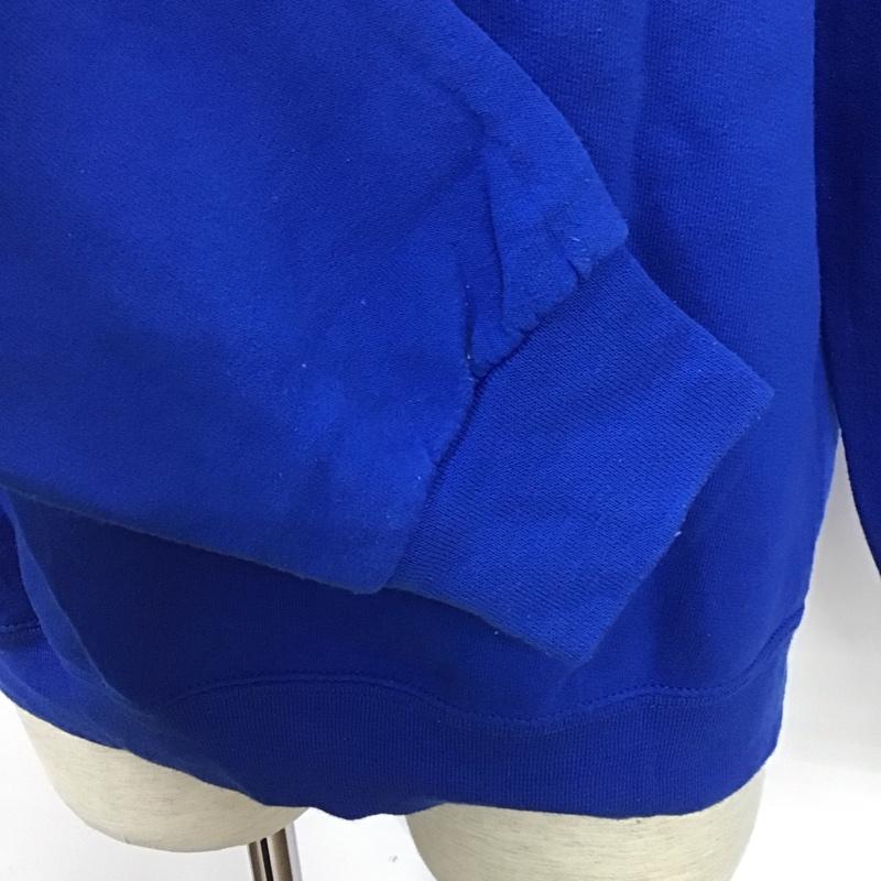 ジャージーズ JERZEES トレーナー 長袖 長袖 M プリント 青 / ブルー / メンズ USED 古着 中古 10106995
