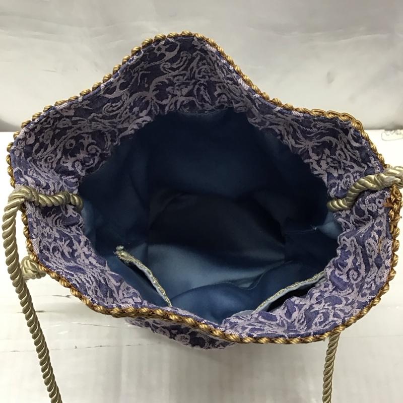古着 USED ショルダーバッグ ショルダーバッグ dignity closet 巾着バッグ 2WAY 総柄 紫 / パープル / レディース USED 古着 中古 10118883