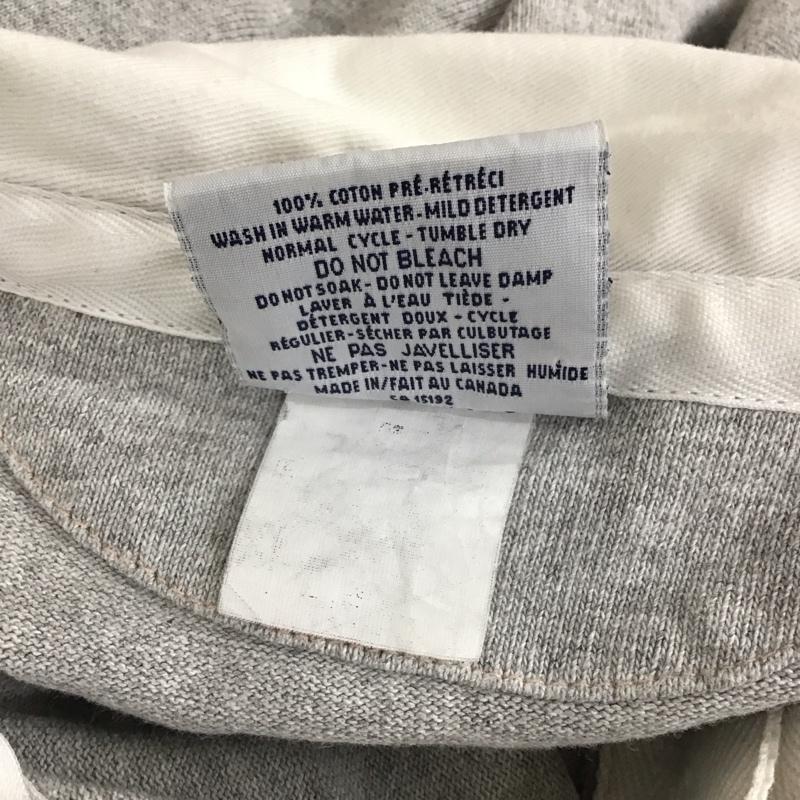 バーバリアン Barbarian ポロシャツ 半袖 ラグビー カナダ製 L 無地 灰 / グレー / メンズ USED 古着 中古 10118128