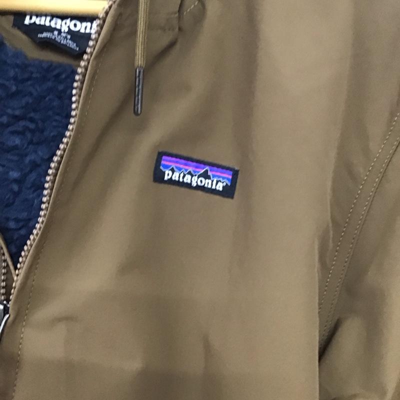 パタゴニア patagonia ジャケット、上着 ジャケット、ブレザー 20425fa22 ジップアップジャケット アウター パーカージャケット S ロゴ、文字 ベージュ / ベージュ / メンズ USED 古着 中古 10130461