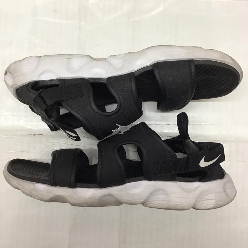 ナイキ NIKE サンダル サンダル CK9283-002 OWAYSIS 24cm 24.0cm ロゴ、文字 黒 / ブラック / X 白 / ホワイト / レディース USED 古着 中古 10116061