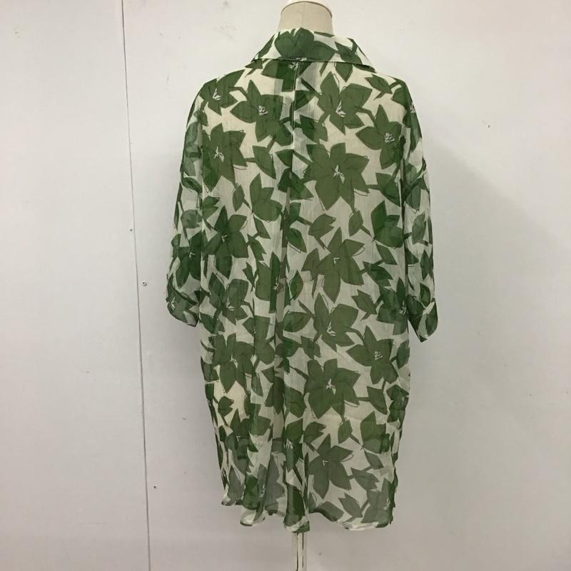 マウジー MOUSSY シャツ、ブラウス 半袖 010esk30-1020 CLEMATIS OPEN COLLAR シャツ FREE 総柄 マルチカラー / マルチカラー / レディース USED 古着 中古 10119882