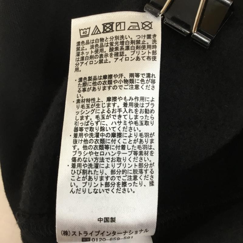 アースミュージックアンドエコロジー earth music&ecology トレーナー 長袖 1L47L1G0100 FREE ロゴ、文字 黒 / ブラック / レディース USED 古着 中古 10142553