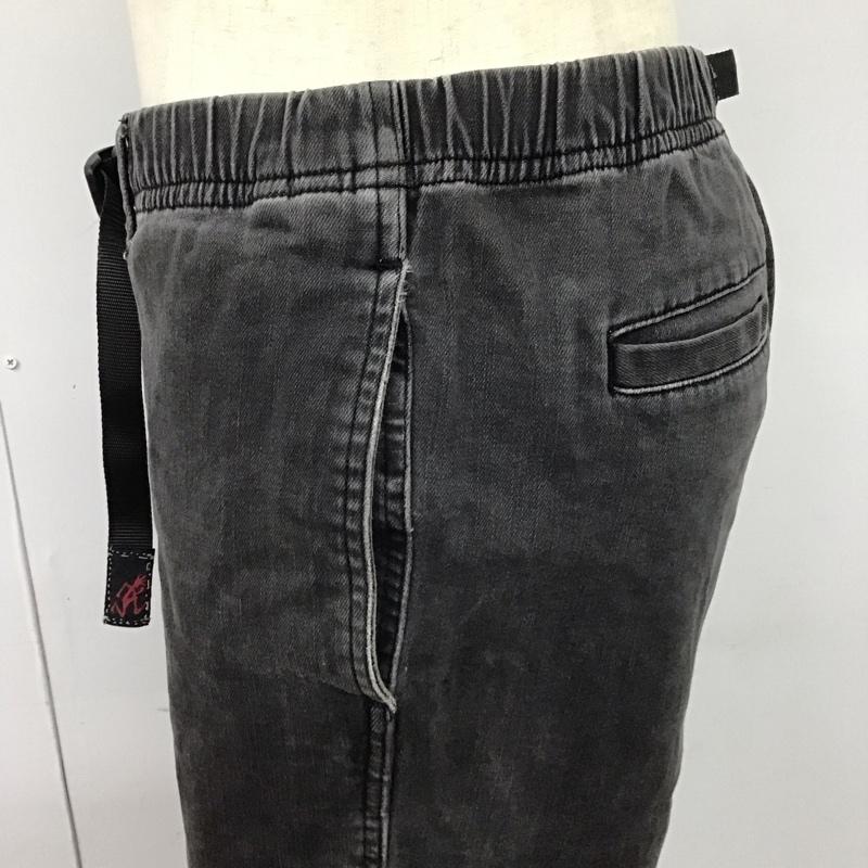 グラミチ GRAMICCI パンツ デニム、ジーンズ GMP-16S010 デニムニューナローパンツ L ロゴ、文字 黒 / ブラック /  メンズ USED 古着 中古 10123294