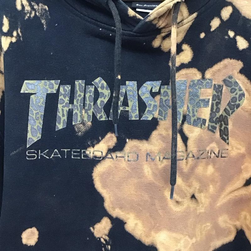 スラッシャー THRASHER パーカー 長袖 長袖パーカー プルオーバーパーカー スウェット アメリカ製 M 総柄 マルチカラー / マルチカラー /  メンズ USED 古着 中古 10129862