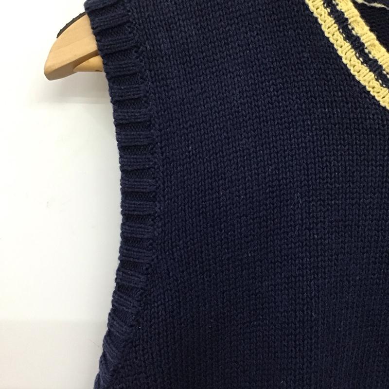 ポロバイラルフローレン Polo by RALPH LAUREN ベスト ベスト M 無地 紺 / ネイビー / レディース USED 古着 中古 10136926
