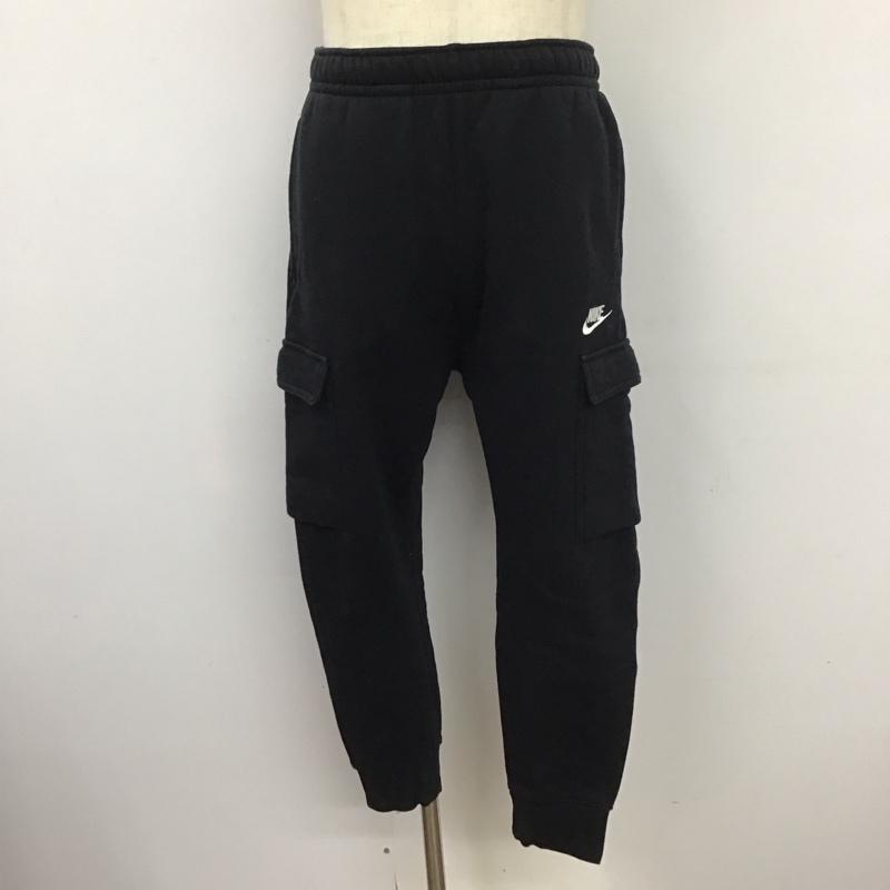 ナイキ NIKE パンツ ワークパンツ、ペインターパンツ cd3130-010 スウェットジョガーパンツ スポーツウェア クラブ フリース カーゴ パンツ S 無地 黒 / ブラック / メンズ USED 古着 中古 10124314