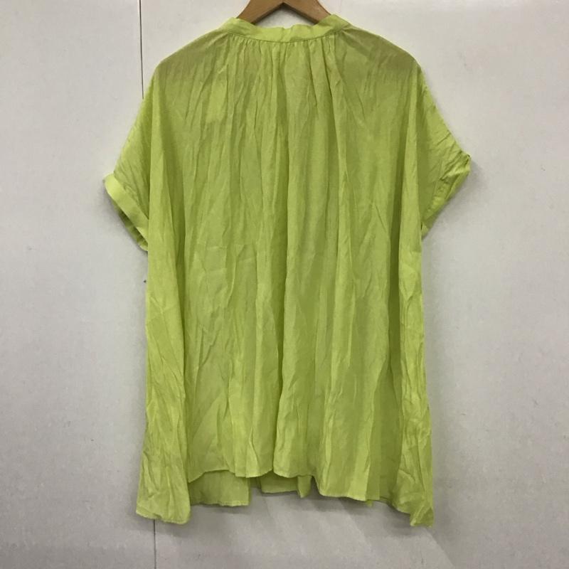 レプシィム LEPSIM カットソー 半袖 2way FREE 無地 薄緑 / ライトグリーン / レディース USED 古着 中古 10130393