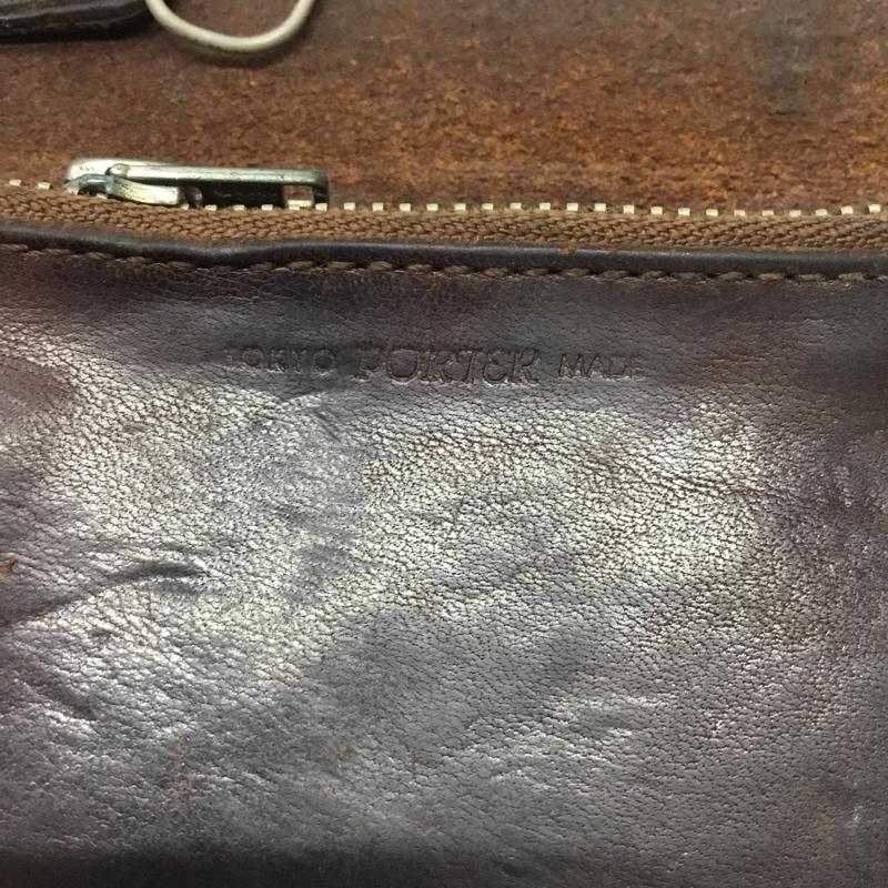 ポーター PORTER キーケース キーケース 925 レザー 無地 茶 / ブラウン / メンズ USED 古着 中古 10117610