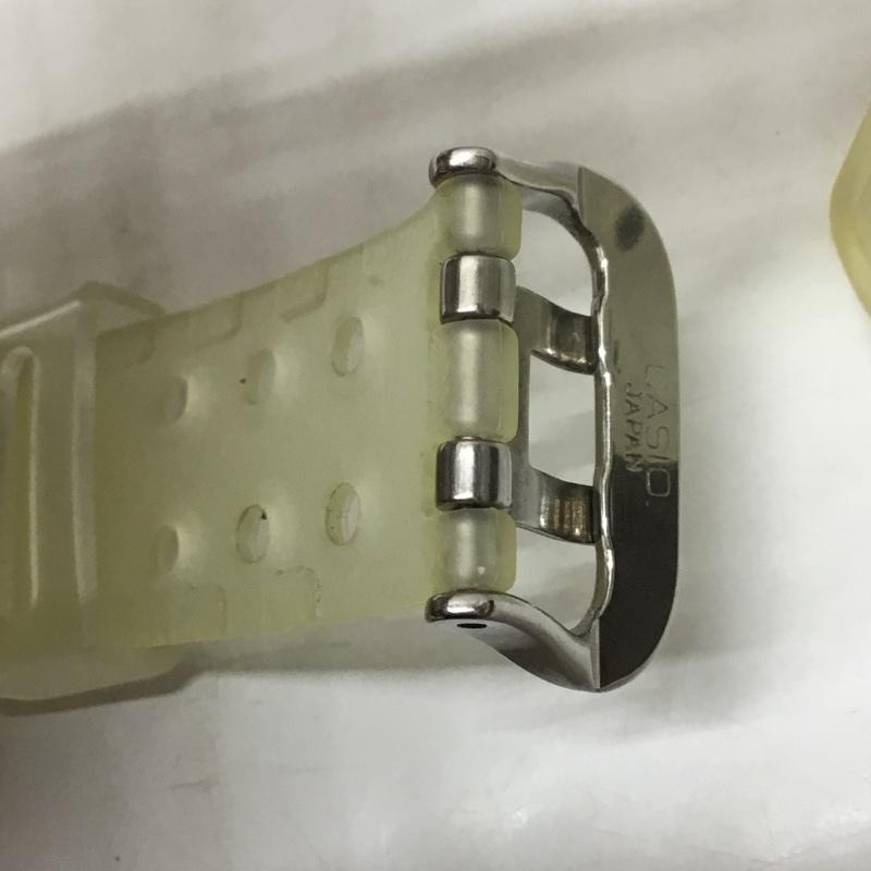 ジーショック G-SHOCK 腕時計 デジタル DW-8201WC FROGMAN W.C.C.S 世界サンゴ礁保護協会 箱有 ロゴ、文字 透明 / クリア / メンズ USED 古着 中古 10110542