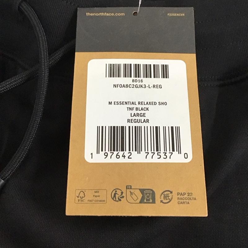ザノースフェイス THE NORTH FACE パンツ ショートパンツ NF0A8C2GJK3 Shorts L ロゴ、文字 X 刺繍 黒 / ブラック / メンズ USED 古着 中古 10132463