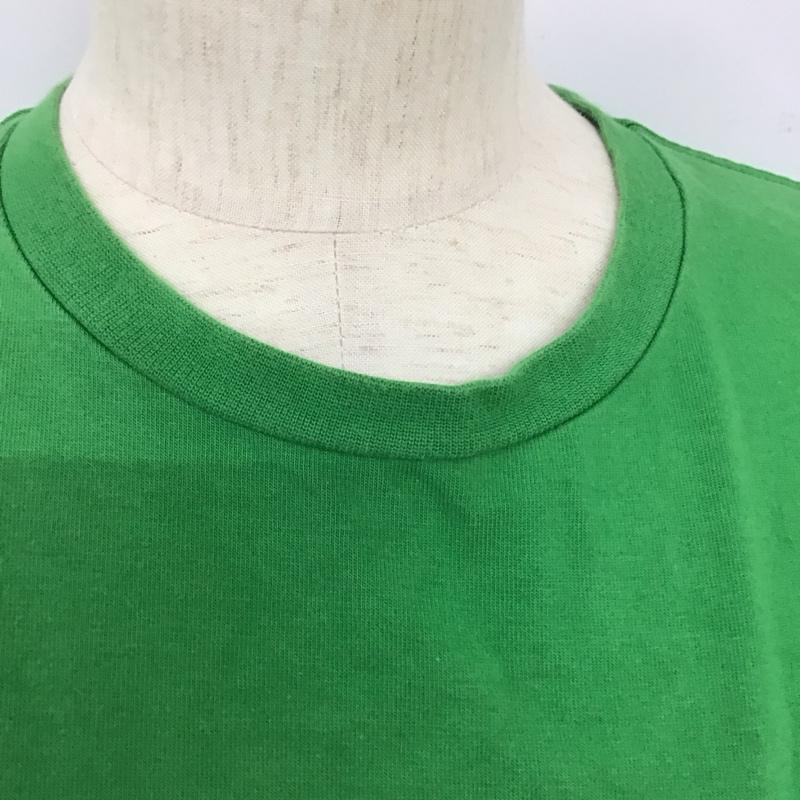 ザノースフェイス THE NORTH FACE Tシャツ 半袖 nt31212 セオアルファパネルティー 半袖カットソー プリントTシャツ M ボーダー柄 青 / ブルー / X 緑 / グリーン / X アイボリー / アイボリー / レディース USED 古着 中古 10127600