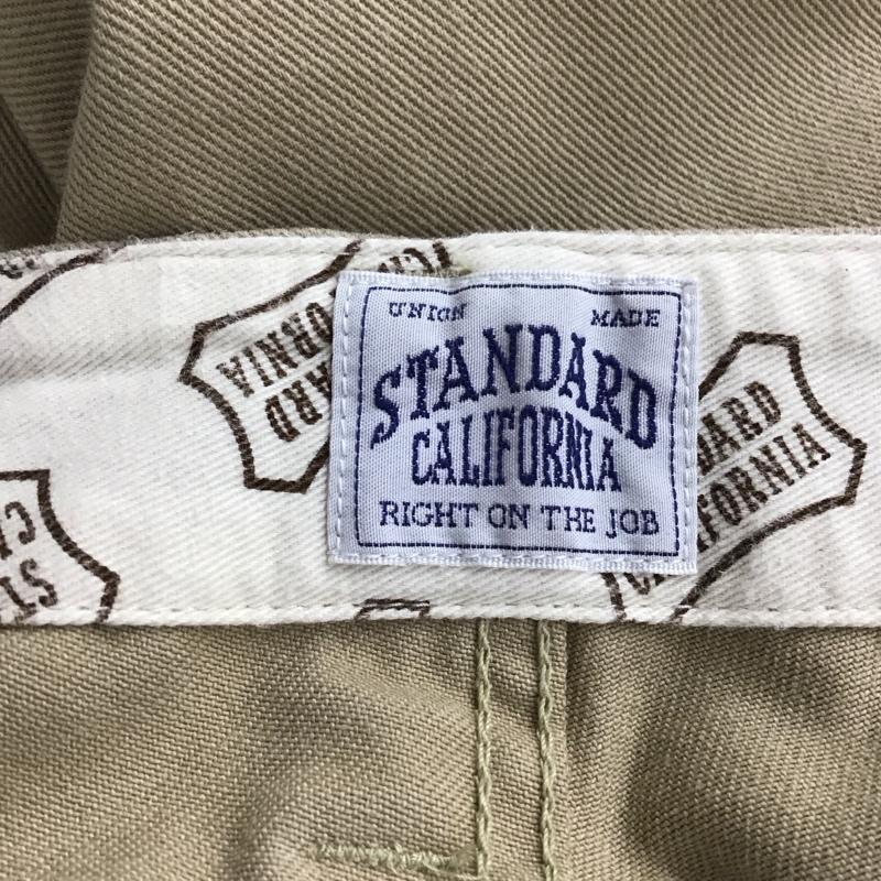 スタンダード カリフォルニア STANDARD CALIFORNIA パンツ デニム、ジーンズ ワイドパンツ カジュアルパンツ ワークパンツ 32インチ 無地 ベージュ / ベージュ / メンズ USED 古着 中古 10130746