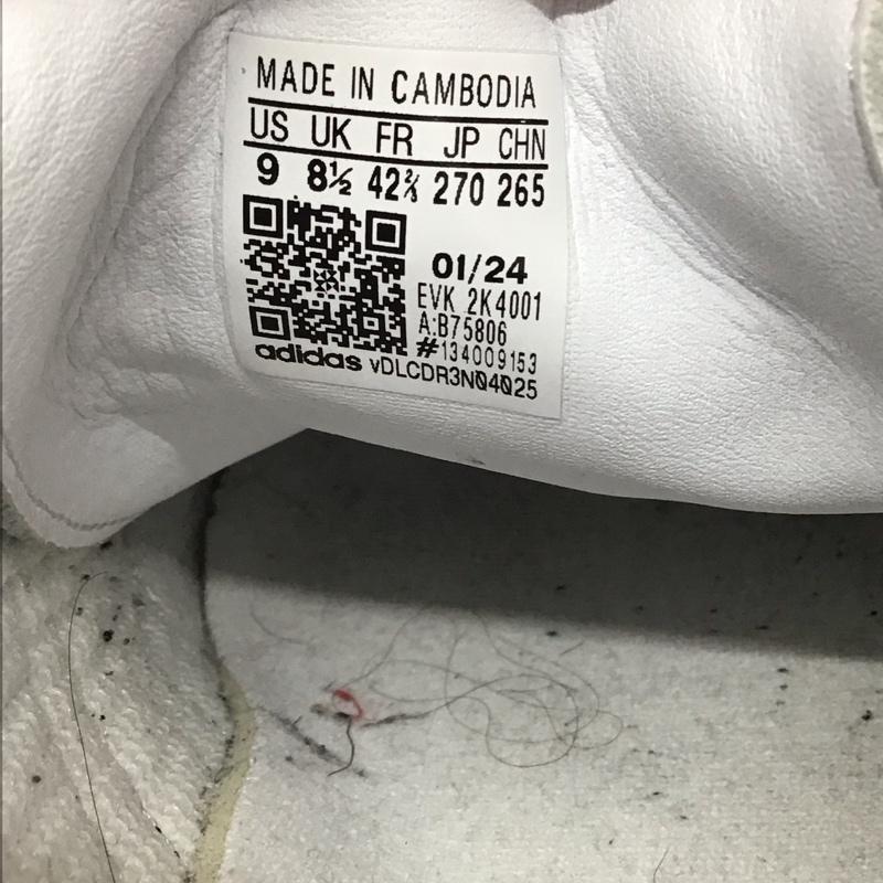 アディダス adidas スニーカー スニーカー B75806 Samba OG 27cm 箱有 27.0cm ロゴ、文字 白 / ホワイト / X 黒 / ブラック / X 茶 / ブラウン / メンズ USED 古着 中古 10121226