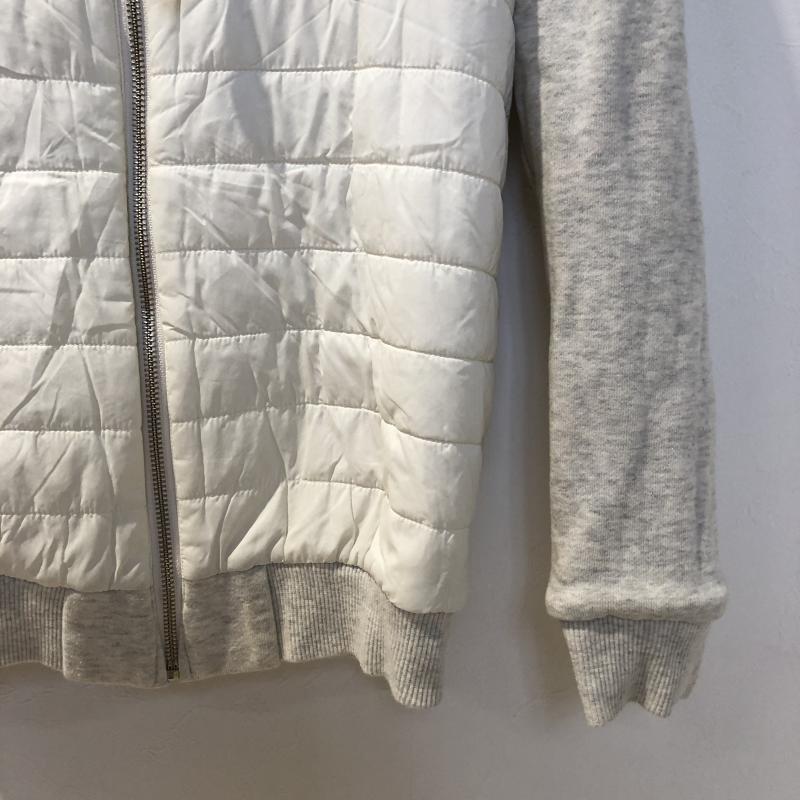 ユナイテッドアローズグリーンレーベルリラクシング UNITEDARROWSGREENLABELRELAXING パーカー 長袖 無地 白 / ホワイト / レディース USED 古着 中古 10013302
