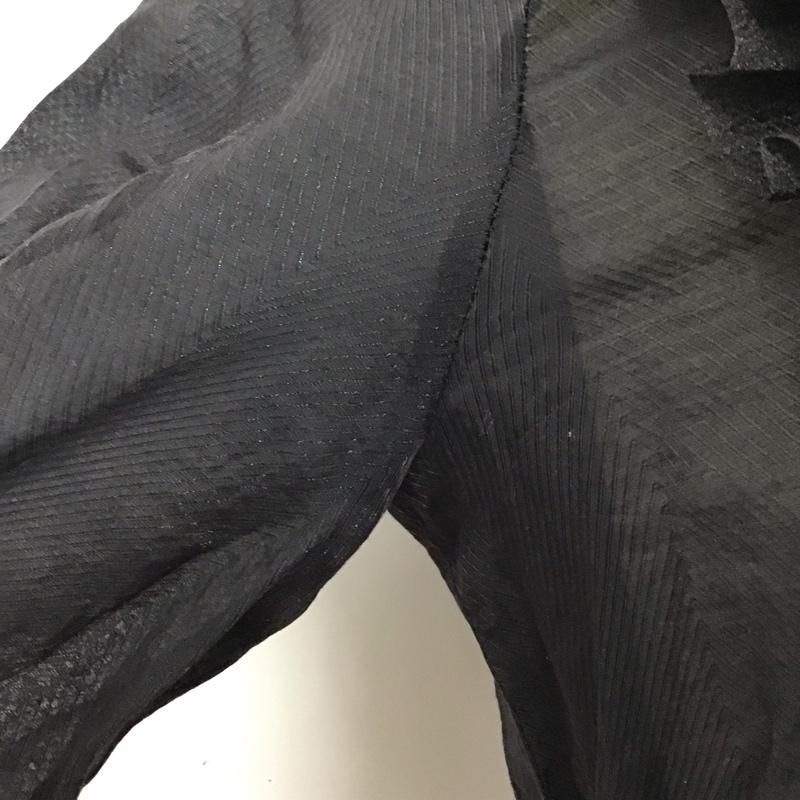 スナイデル SNIDEL シャツ、ブラウス 七分袖 SFBD10119-102 シアー FREE 無地 黒 / ブラック / レディース USED 古着 中古 10114904