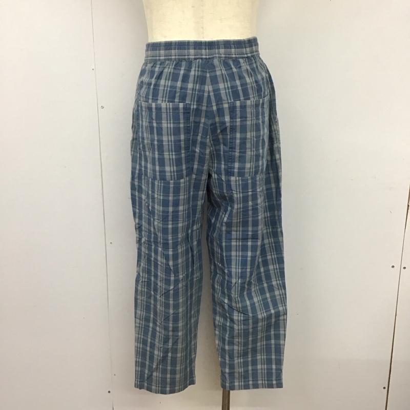 ジャーナルスタンダード レリューム JOURNAL STANDARD relume ボトムス ボトムス イージーパンツ コットン L チェック 青 / ブルー / メンズ USED 古着 中古 10123017