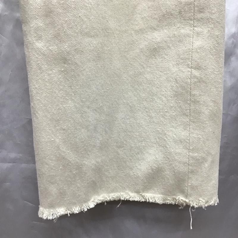 カルバン・クライン Calvin Klein パンツ デニム、ジーンズ 30 無地 アイボリー / アイボリー /  メンズ USED 古着 中古 10122594