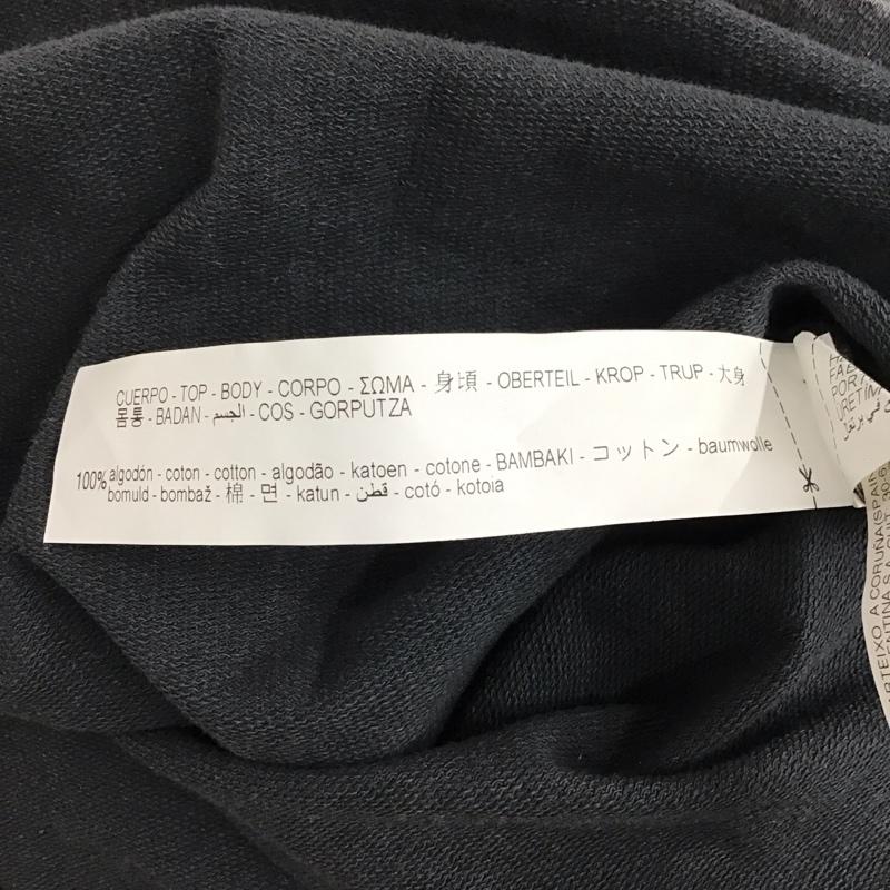 ザラ ZARA ワンピース ひざ丈スカート 4770 902 807 袖シアー シースルー パフスリーブ タグ付き カットソー M 花柄 マルチカラー / マルチカラー / レディース USED 古着 中古 10124992