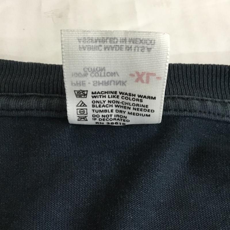 古着 USED Tシャツ 半袖 半袖カットソー プリントTシャツ クルーネックカットソー バンドTシャツ kittie XL プリント 黒 / ブラック / メンズ USED 古着 中古 10120808