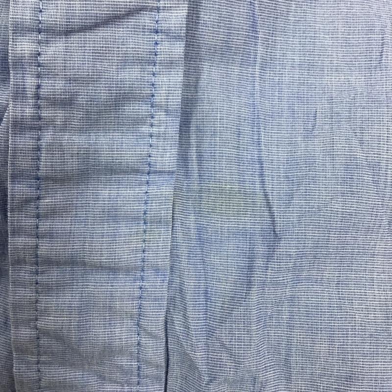 トミーヒルフィガー TOMMY HILFIGER シャツ、ブラウス 長袖 長袖シャツ カラーシャツ ポケットシャツ 長袖カットソー ボタンダウンシャツ XL ロゴ、文字 青 / ブルー / メンズ USED 古着 中古 10118549