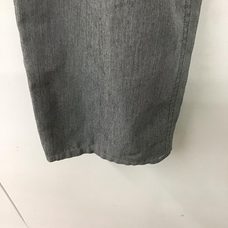 バーバリーブラックレーベル BURBERRY BLACK LABEL パンツ スラックス スラックス スリムパンツ カジュアルパンツ ストレッチパンツ 無地 灰 / グレー / メンズ USED 古着 中古 10135833
