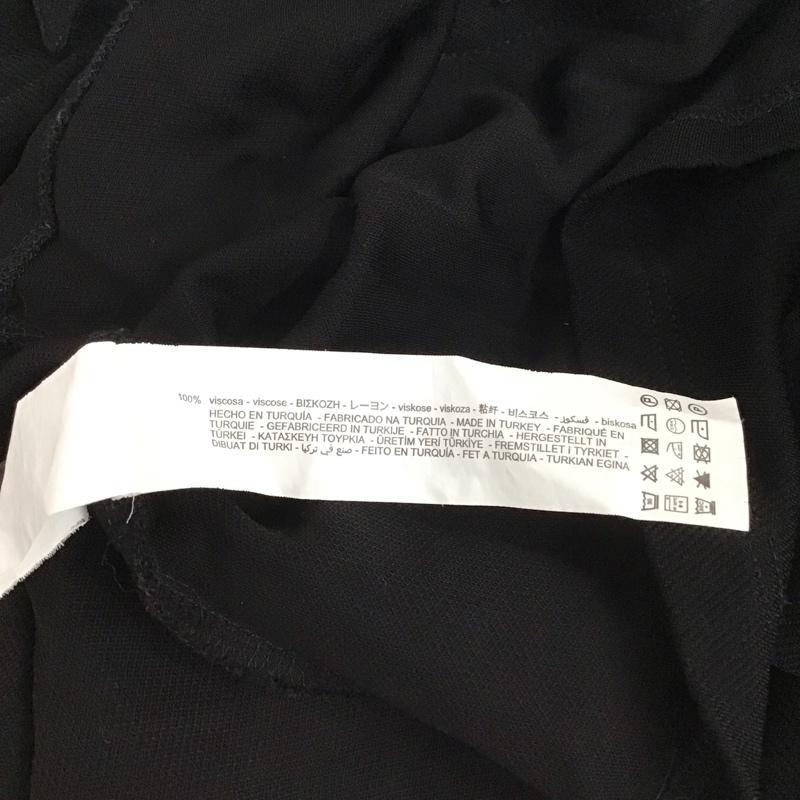 ザラ ZARA シャツ、ブラウス 長袖 S 無地 黒 / ブラック / レディース USED 古着 中古 10129859