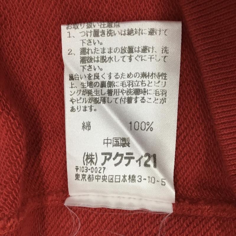 ポロスポーツラルフローレン POLOSPORT Tシャツ 半袖 半袖スウェットカットソー クルーネックカットソー ラグラン L ロゴ、文字 赤 / レッド /  メンズ USED 古着 中古 10108534