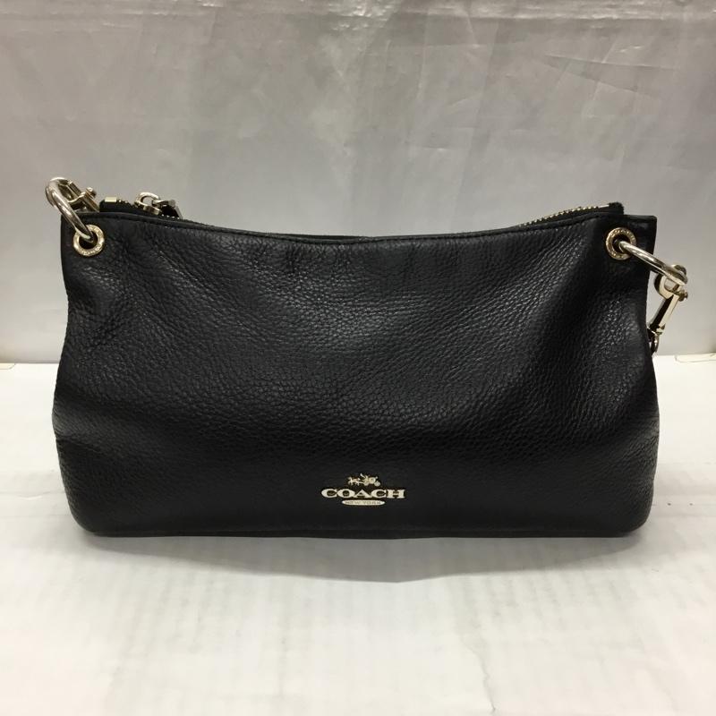 コーチ COACH ショルダーバッグ ショルダーバッグ F55661 クロスボディショルダーバッグ ロゴ、文字 黒 / ブラック / レディース USED 古着 中古 10119994