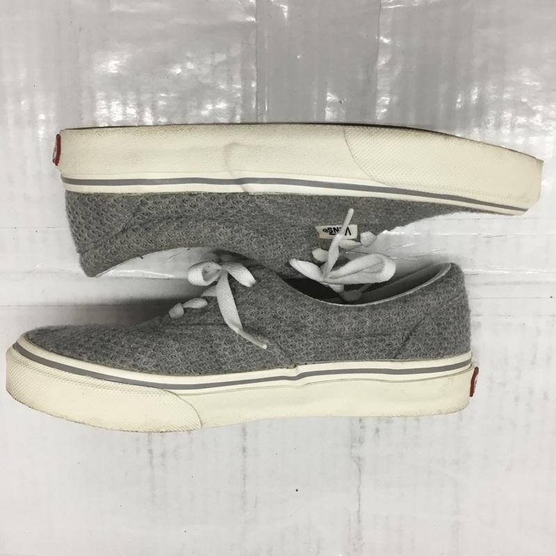 バンズ VANS スニーカー スニーカー V95KANOKO KNIT 鹿の子編み 22.5cm 22.5cm 無地 灰 / グレー / X 白 / ホワイト / レディース USED 古着 中古 10107625