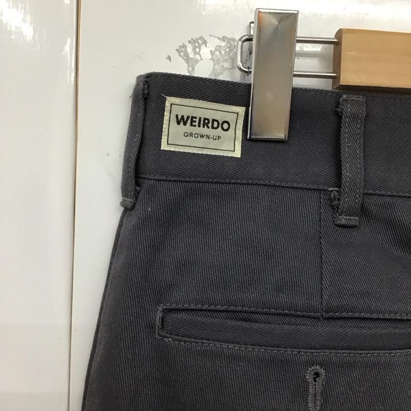 ウィアード WEIRDO パンツ ワークパンツ、ペインターパンツ ワークパンツ ワイドパンツ カジュアルパンツ 32インチ 無地 灰 / グレー / メンズ USED 古着 中古 10128787