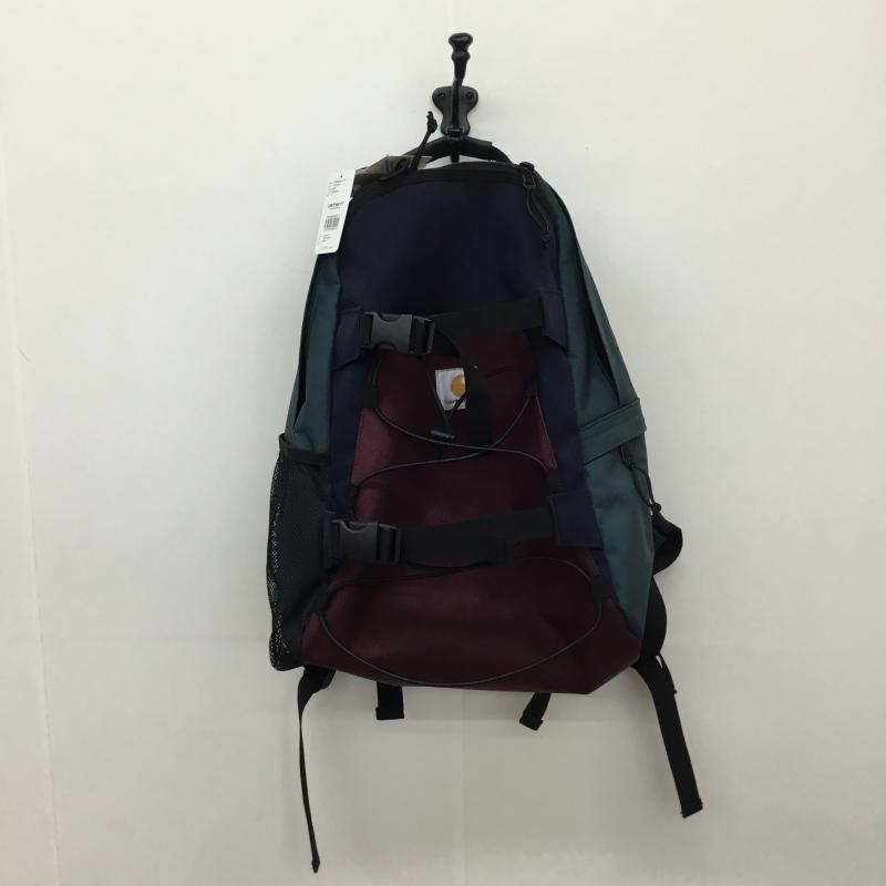 カーハート Carhartt リュックサック、デイパック リュックサック、デイバッグ ロゴ、文字 青 / ブルー / X 赤 / レッド / X 紺 / ネイビー / メンズ USED 古着 中古 10134726
