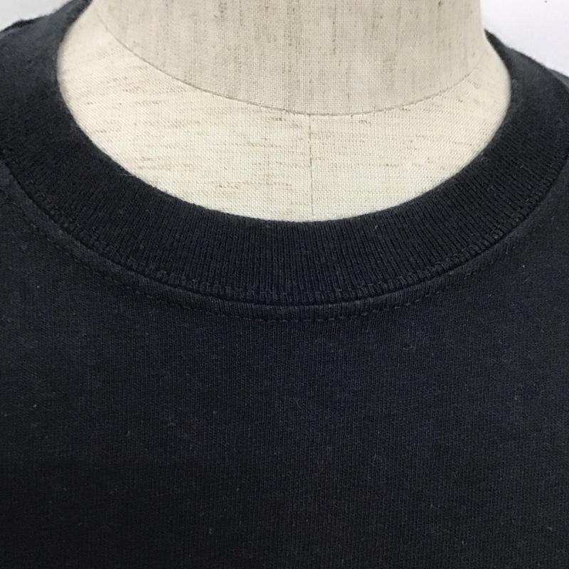 ハフ HUF Tシャツ 半袖 半袖カットソー プリントTシャツ クルーネックカットソー M ロゴ、文字 黒 / ブラック /  メンズ USED 古着 中古 10110918