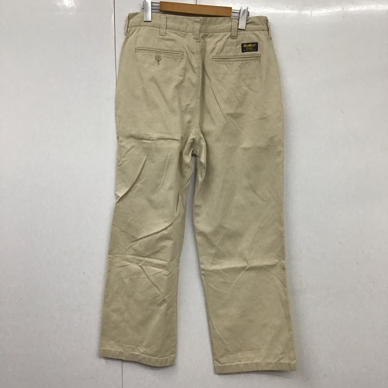 オシュコシュ OSHKOSH パンツ チノパン チノパン ワイドパンツ カジュアルパンツ 30インチ 無地 ベージュ / ベージュ / メンズ USED 古着 中古 10131287
