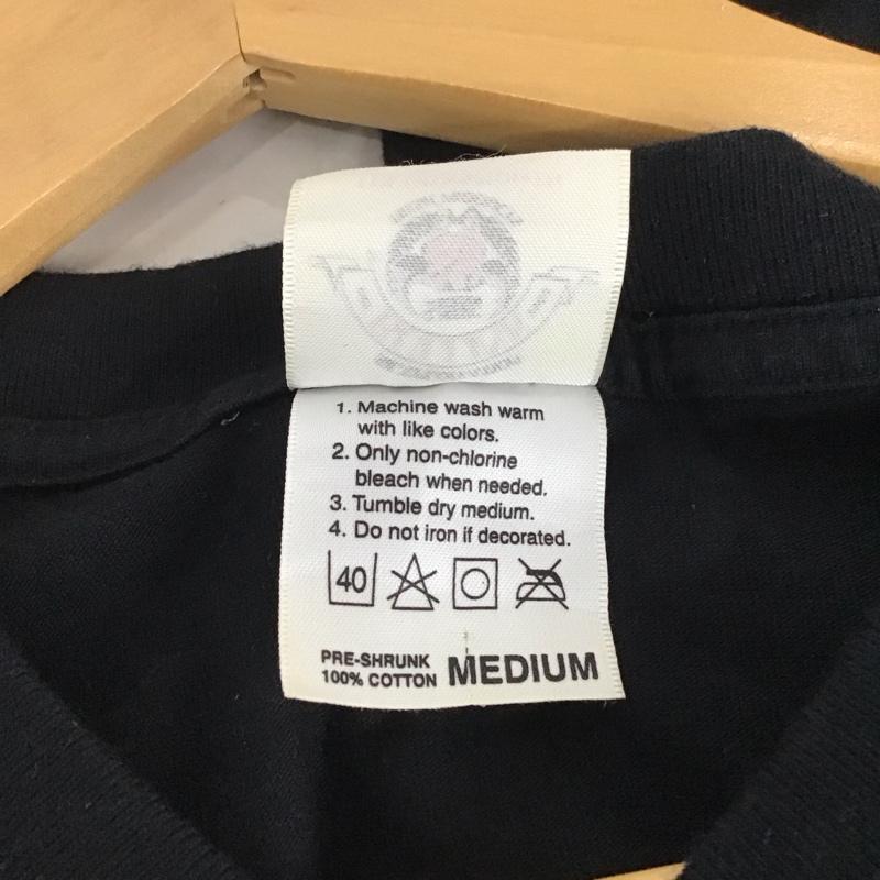 ダブルタップス WTAPS Tシャツ 半袖 半袖カットソー プリントTシャツ クルーネックカットソー EXTREMEPREJUDICE M ロゴ、文字 黒 / ブラック / メンズ USED 古着 中古 10133362