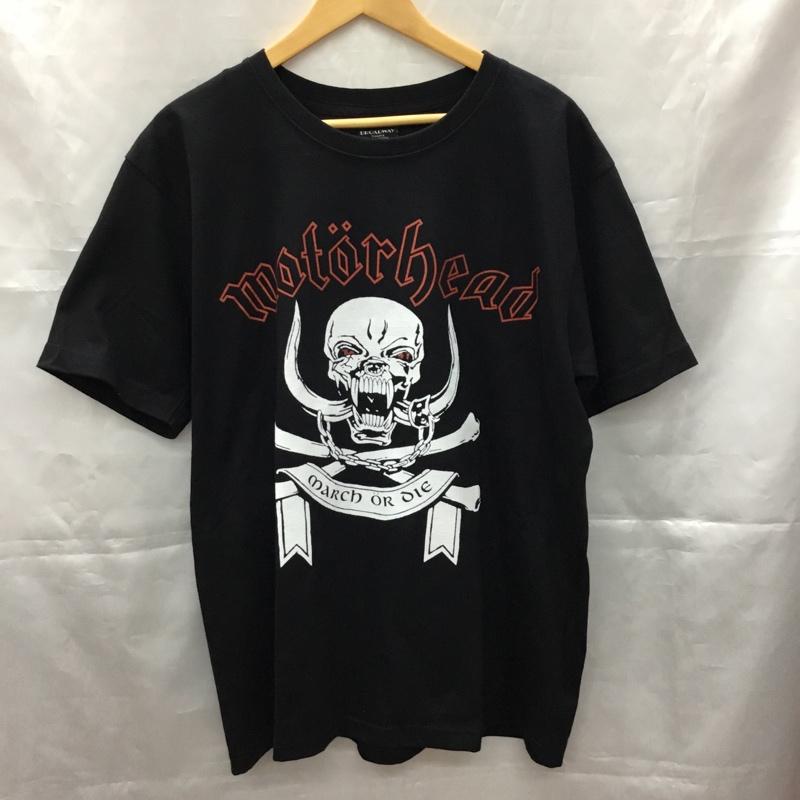 古着 USED Tシャツ 半袖 半袖カットソー プリントTシャツ クルーネックカットソー バンドT L プリント 黒 / ブラック / メンズ USED 古着 中古 10106892