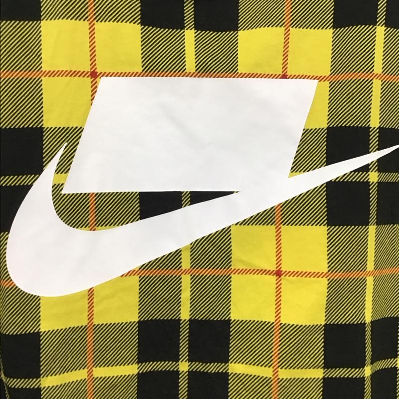 ナイキ NIKE Tシャツ 半袖 CJ7667-703 プリンテッド Tシャツ S チェック X ロゴ、文字 マルチカラー / マルチカラー / レディース USED 古着 中古 10130389