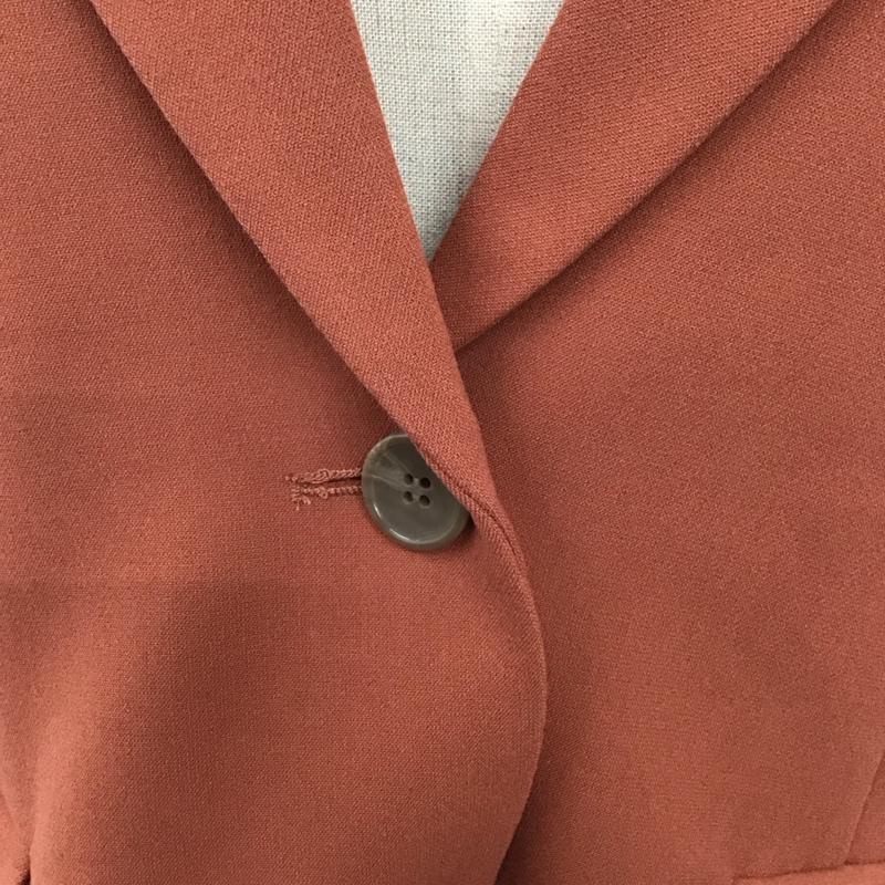 マウジー MOUSSY ジャケット、上着 ジャケット、ブレザー 010EA730-7010 BOXY SINGLE JACKET タグ付き FREE 無地 茶 / ブラウン / レディース USED 古着 中古 10107069