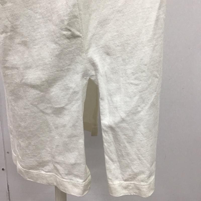 ニコアンド niko and... ワンピース ロングスカート ST92CD11KO Tシャツワンピース 半袖 3 ロゴ、文字 白 / ホワイト / レディース USED 古着 中古 10114754
