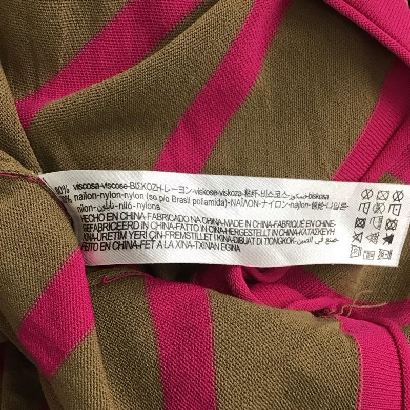 ザラ ZARA カットソー 長袖 M ボーダー柄 マルチカラー / マルチカラー / レディース USED 古着 中古 10124889