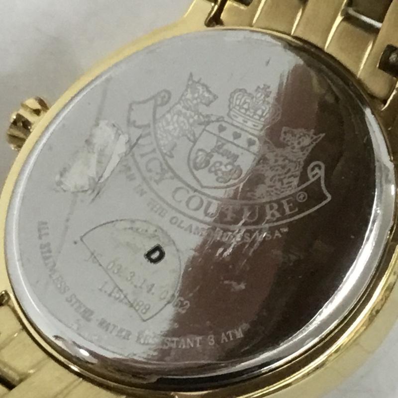 ジューシークチュール JUICY COUTURE 腕時計 アナログ(クォーツ式) 976518 総柄 金 / ゴールド / レディース USED 古着 中古 10134987